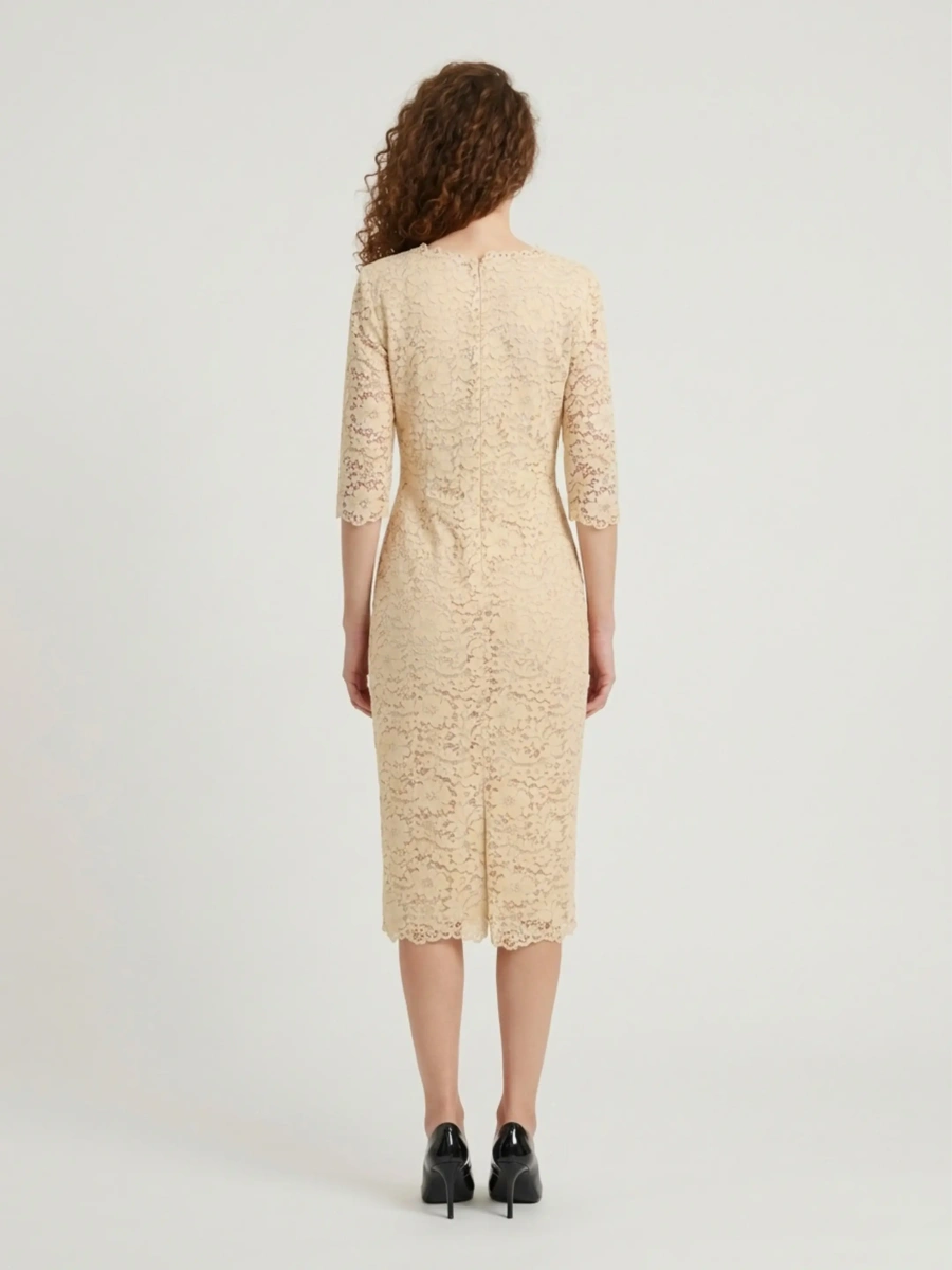 Rochii Lace Midi Sheath Dress - Img 3