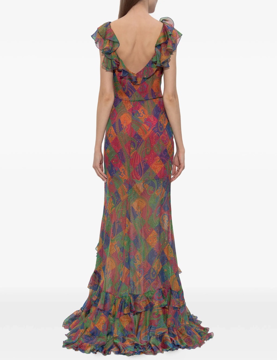 Rochii Long silk Dress - Img 4