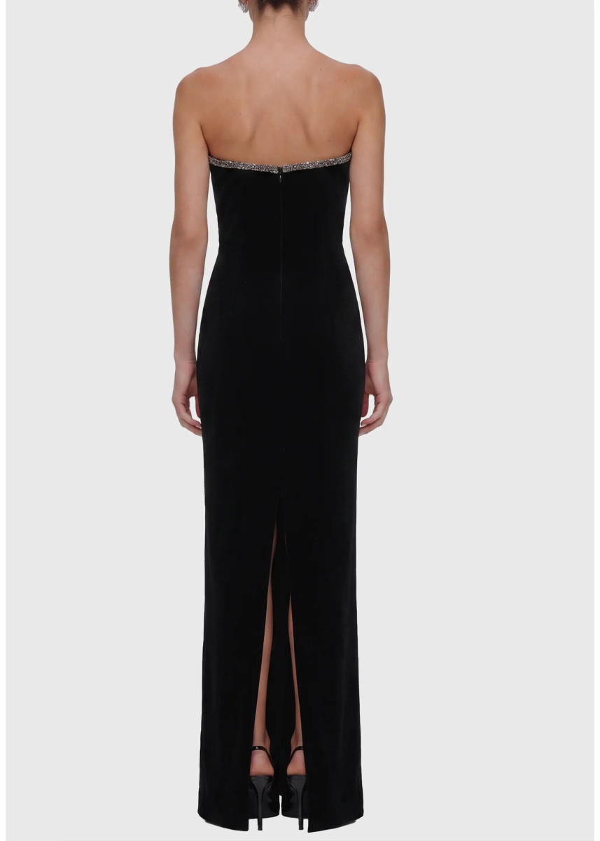 Rochii Maxi Velvet Dress - Img 2