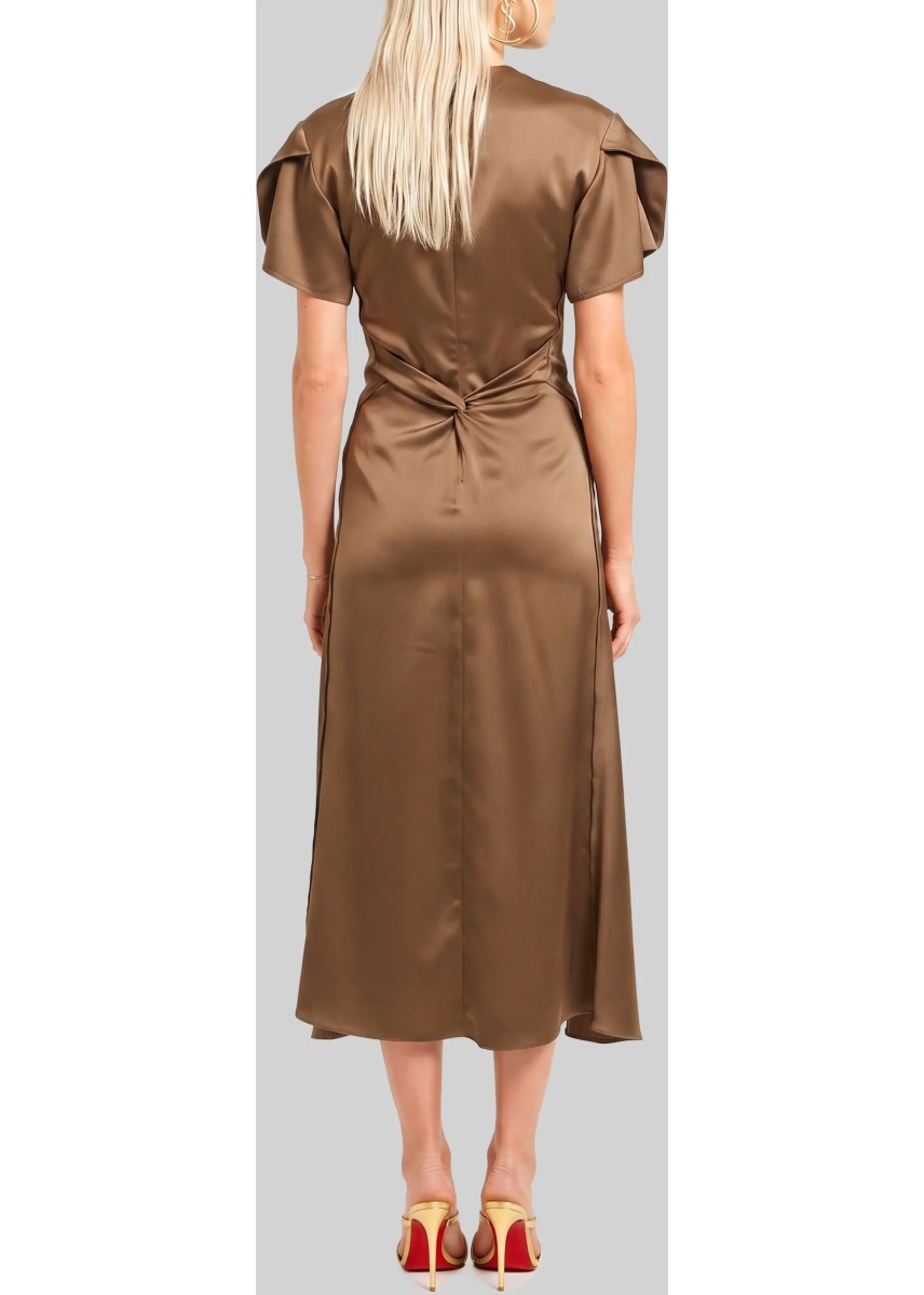 Rochii Midi Dress With Draping - Img 3