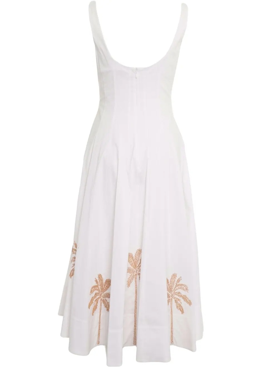Rochii Midi dress with embroidery 'Wells' - Img 3