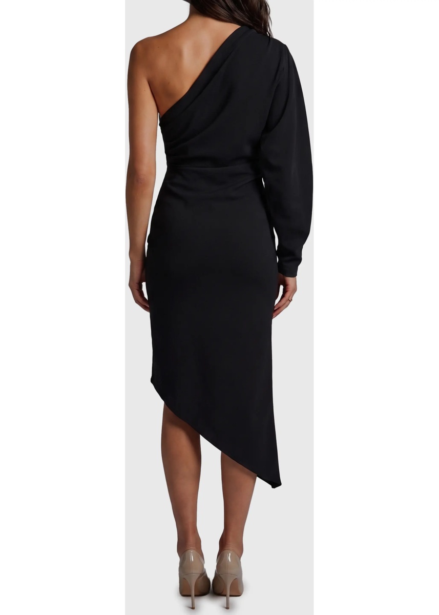 Rochii One-Shoulder Cady Longuette Dress - Img 2
