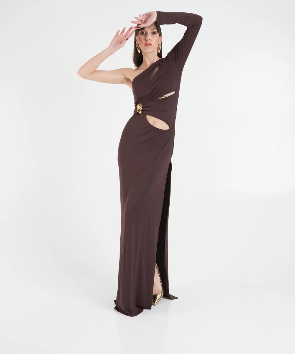 Rochii One-shoulder maxi dress - Img 3