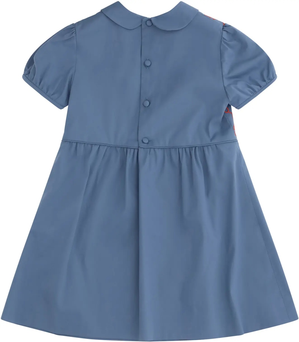 Rochii Stretch cotton poplin Dress for Girl - Img 2