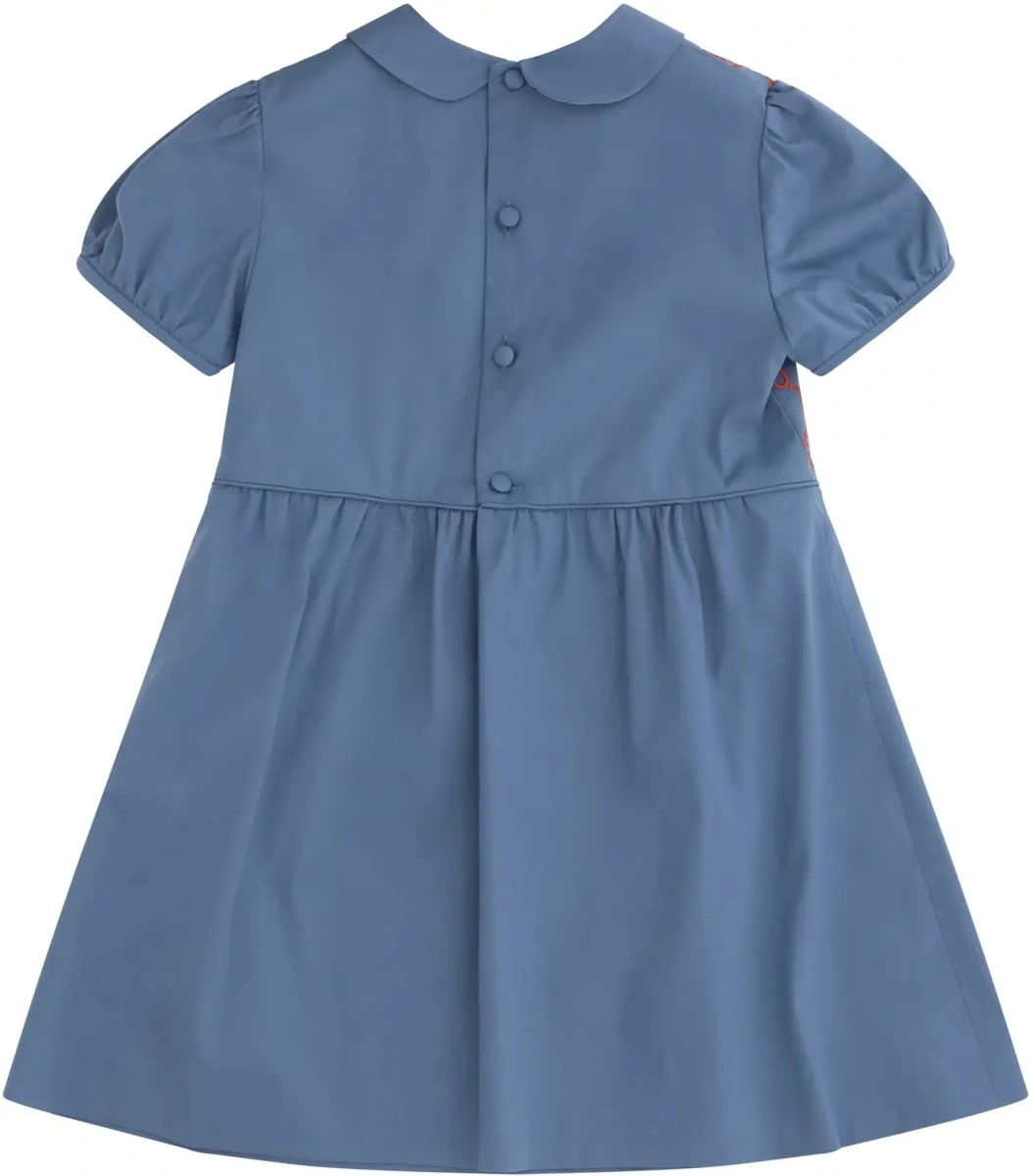 Rochii Stretch cotton poplin Dress for Girl - Img 2