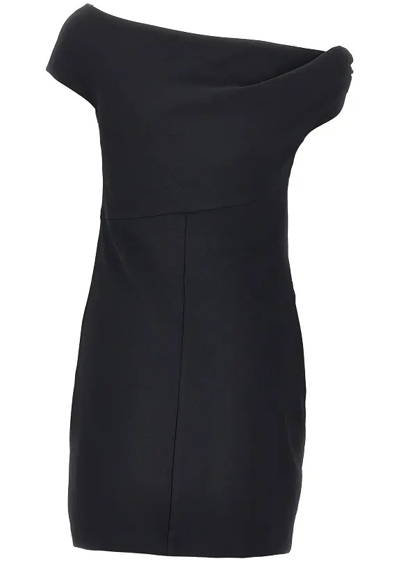 Rochii Stretch crêpe short dress - Img 3