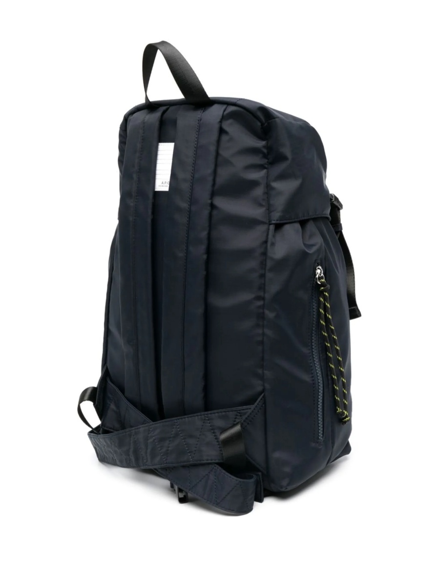 Rucsac A.P.C. albastru din nylon - Img 3