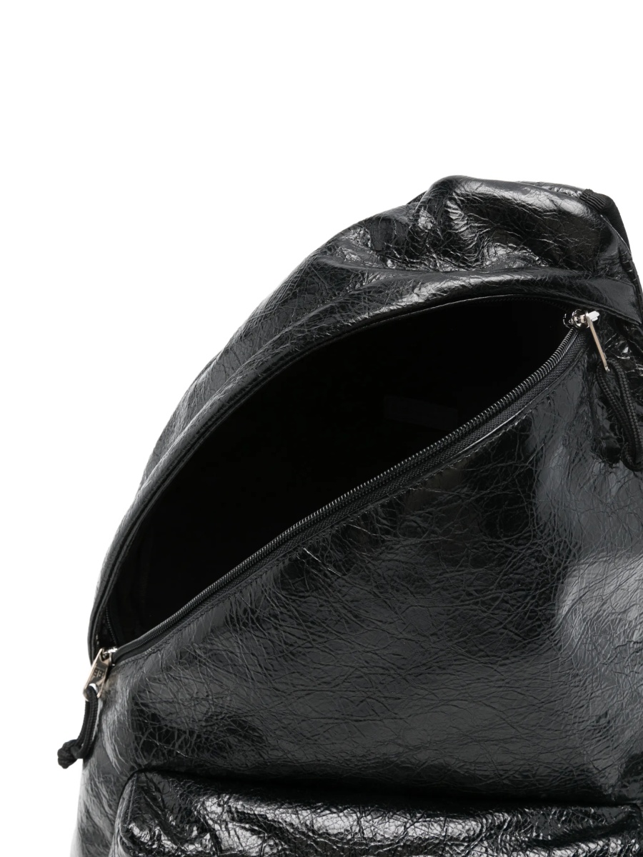 Rucsac Balenciaga negru din piele - Img 5