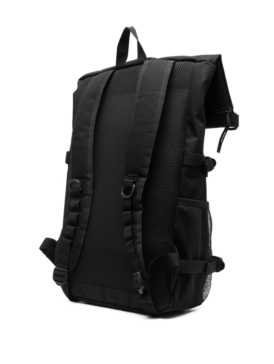 Rucsac Carhartt negru din poliester reciclat - Img 3