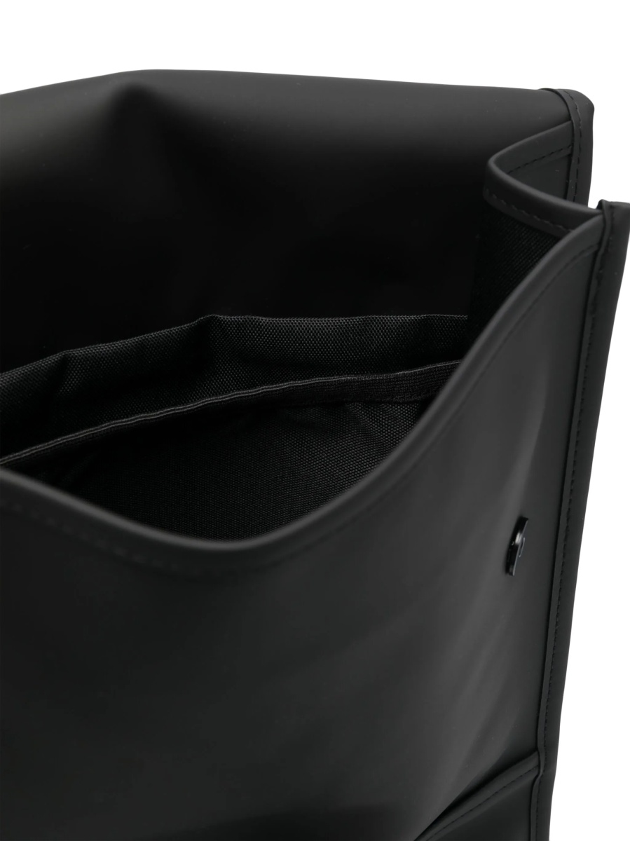Rucsac Rains negru din polyester si poliuretan - Img 5