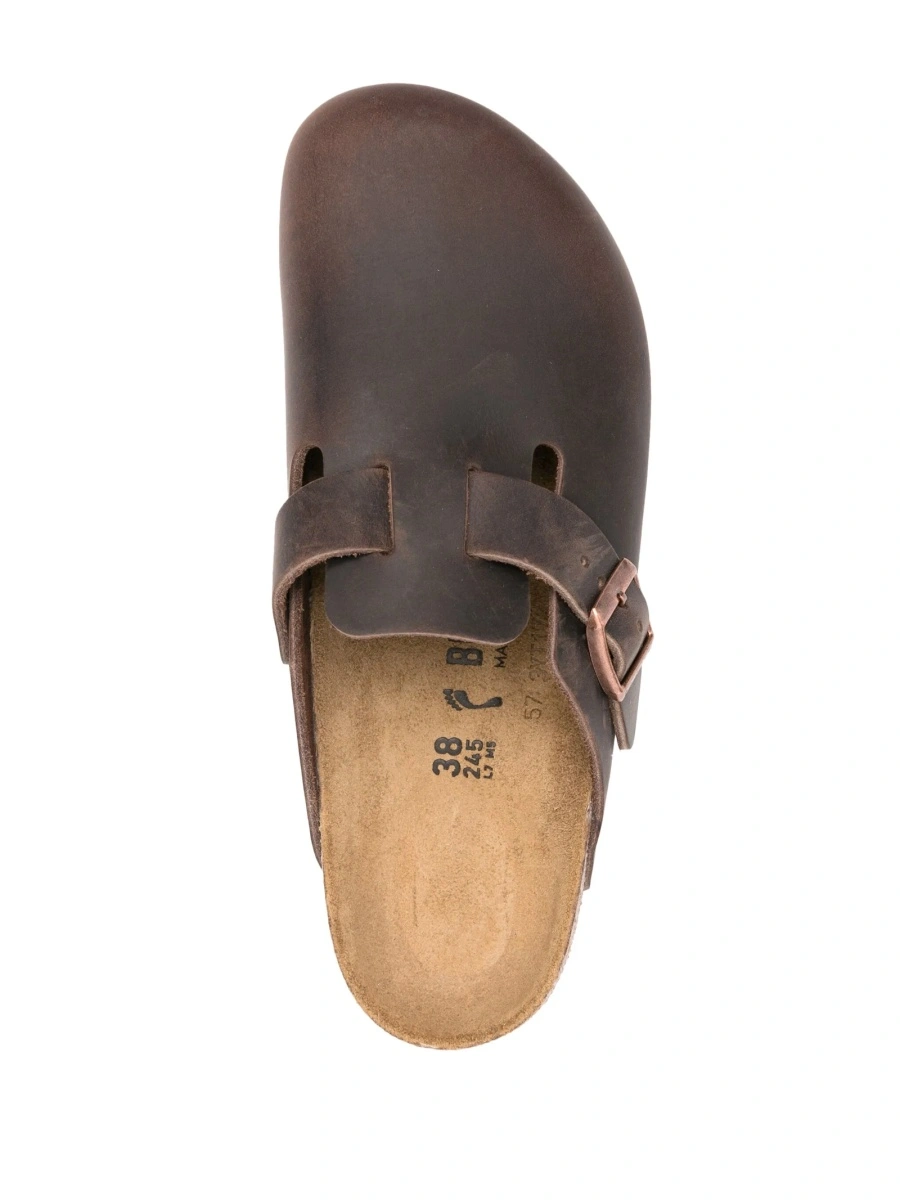 Saboti Birkenstock maro din piele - Img 4