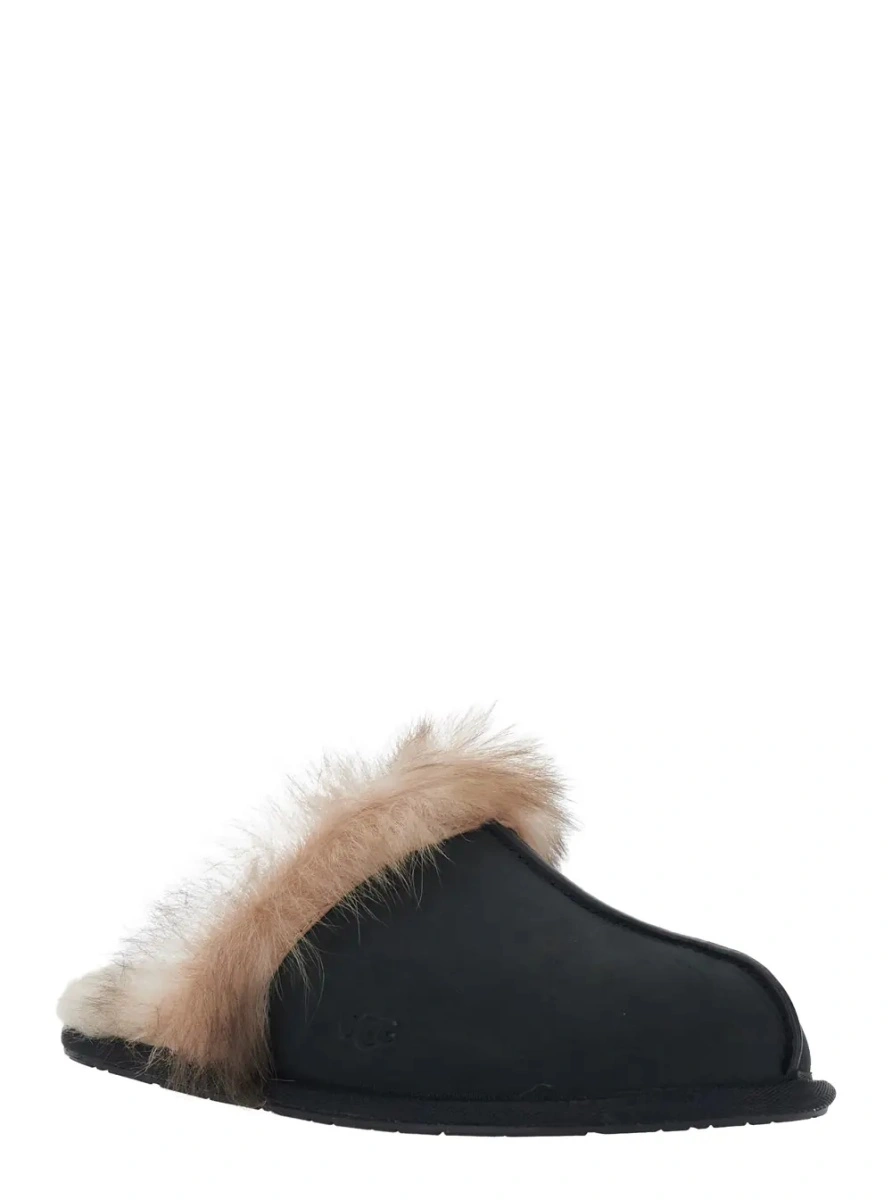 Saboti UGG negri din piele - Img 2