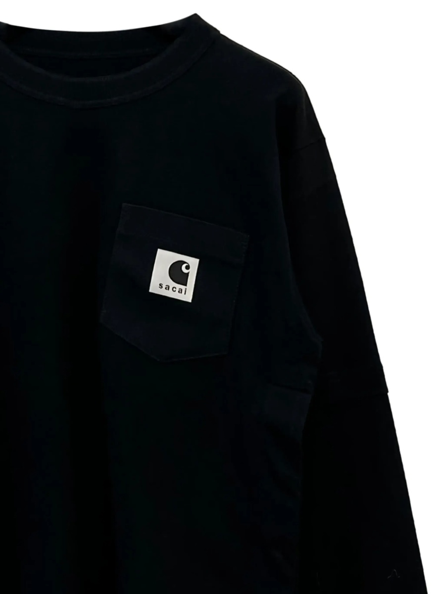 "Sacai x Carhartt WIP" crewneck t-shirt - Img 2