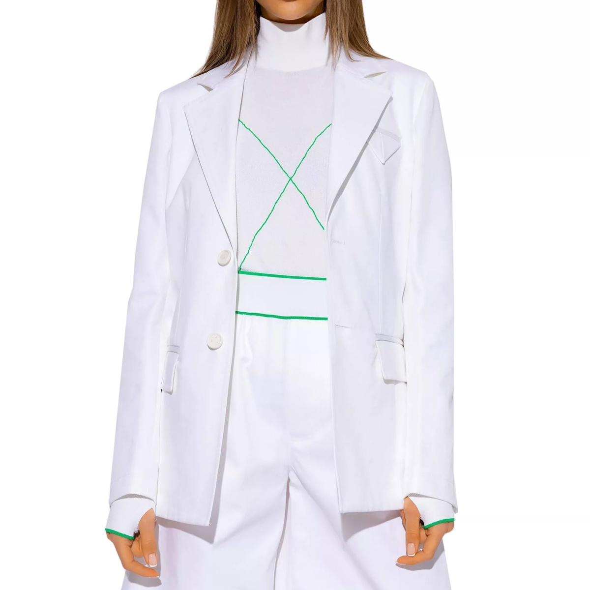 Sacou Bottega Veneta Cotton Blazer - Img 2