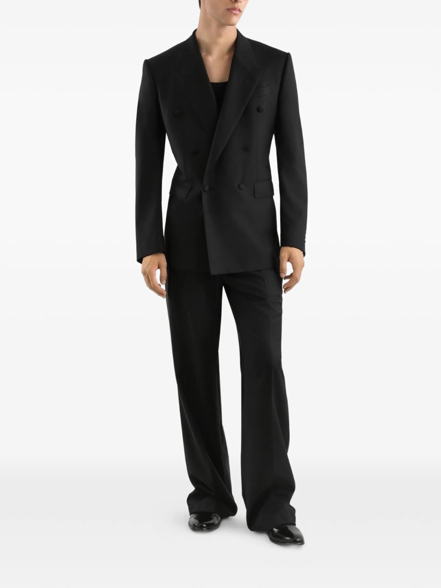 Sacou Dolce &amp; Gabbana negru din lana - Img 2