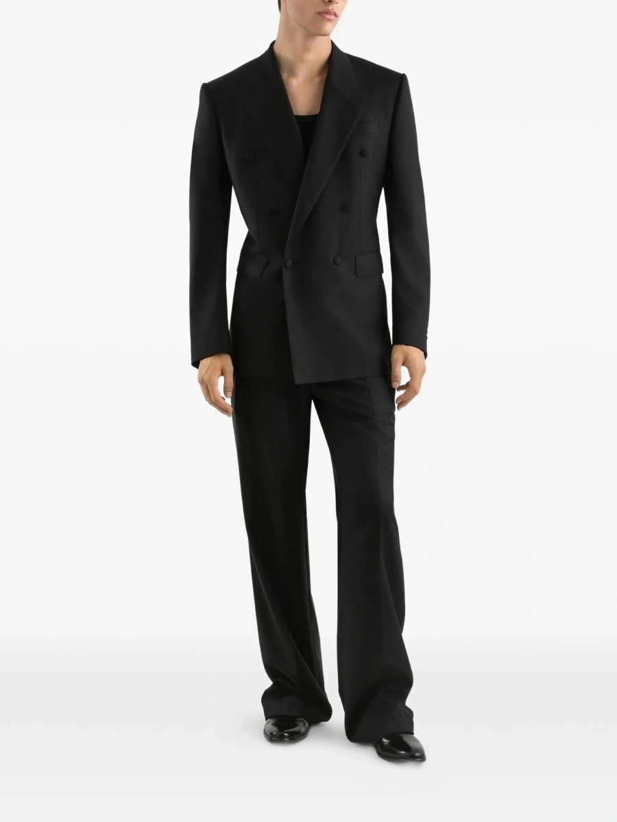 Sacou Dolce &amp; Gabbana negru din lana - Img 2