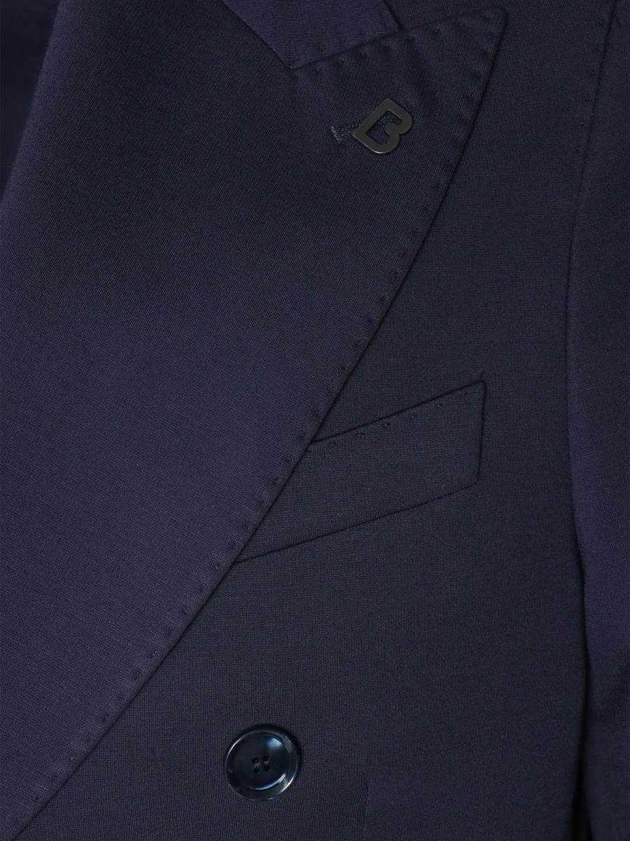 Sacou Double-breasted blue blazer - Img 2