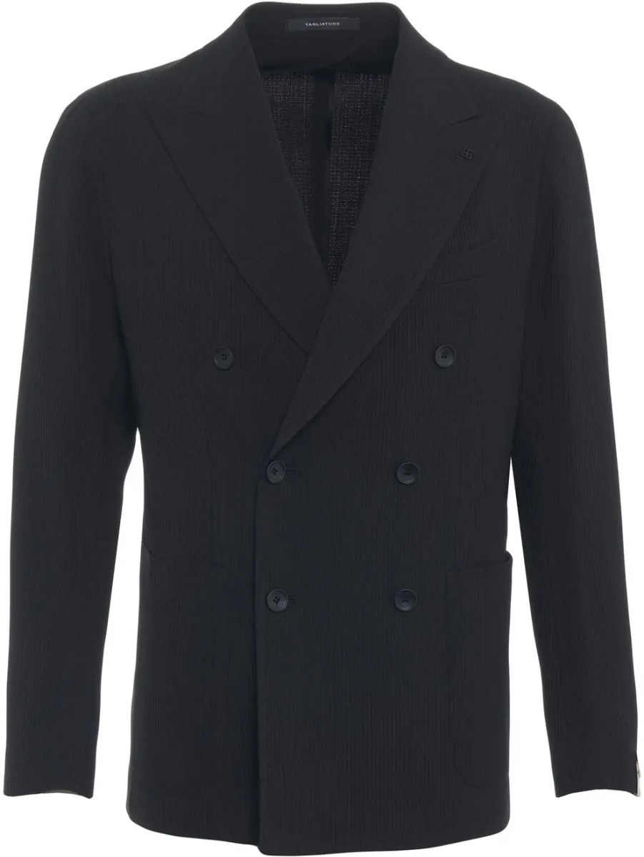 Sacou Double-breasted wool blazer - Img 2