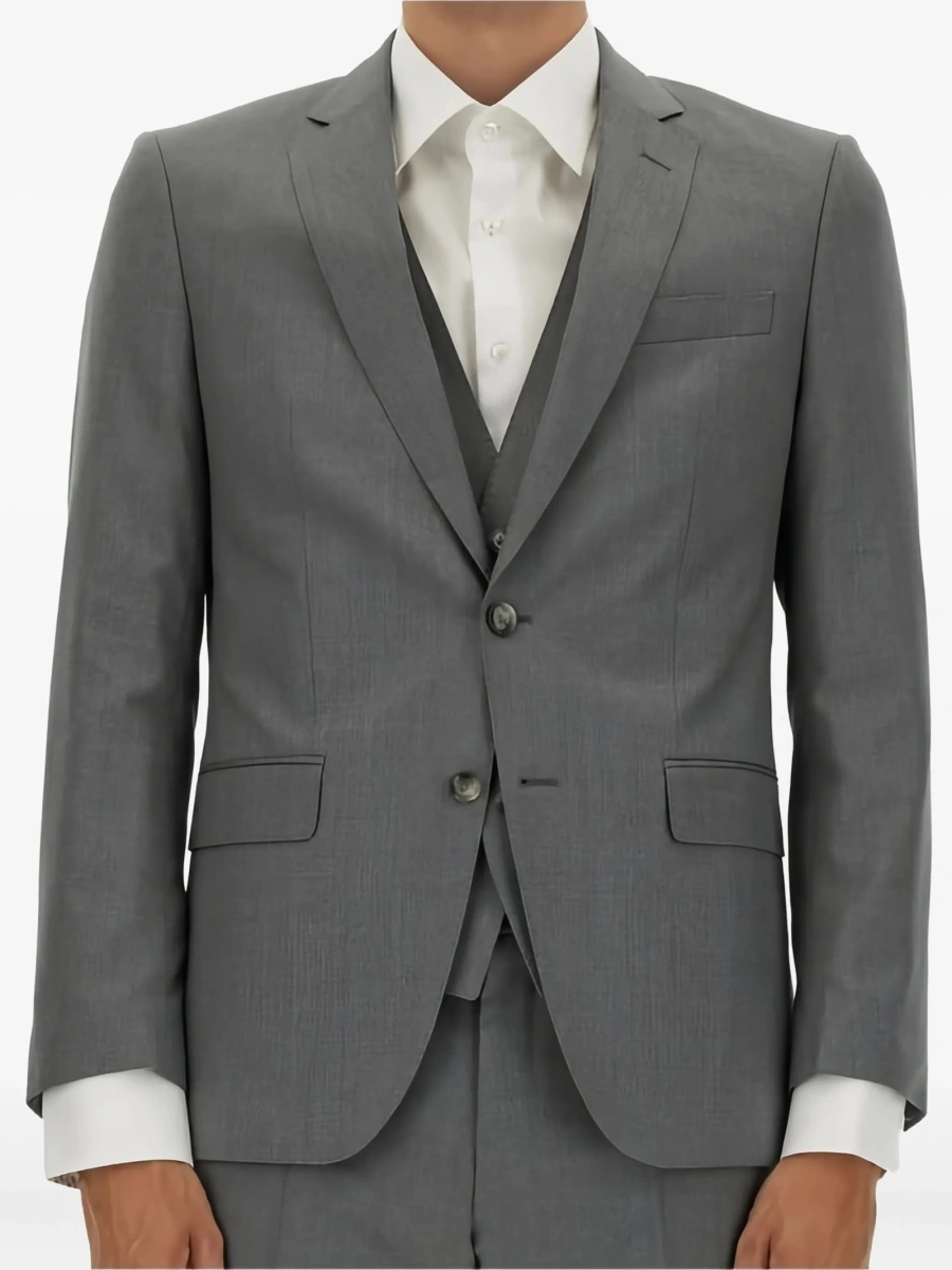 Sacou elegant Hugo Boss gri - Img 3