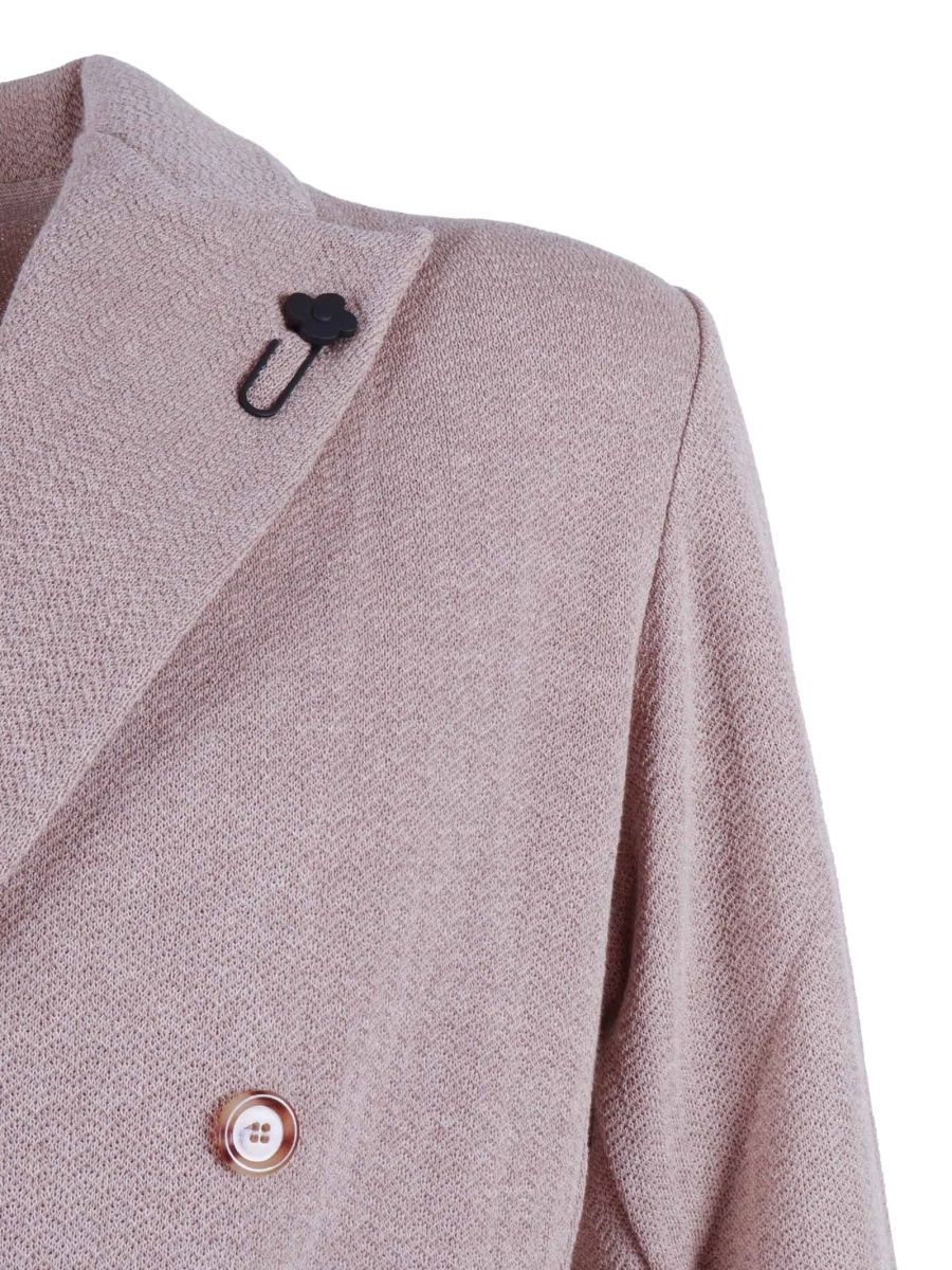 Sacou elegant Lardini neutru - Img 3