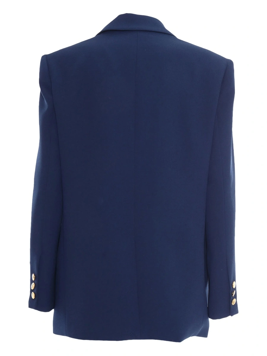Sacou Elisabetta Franchi albastru - Img 2