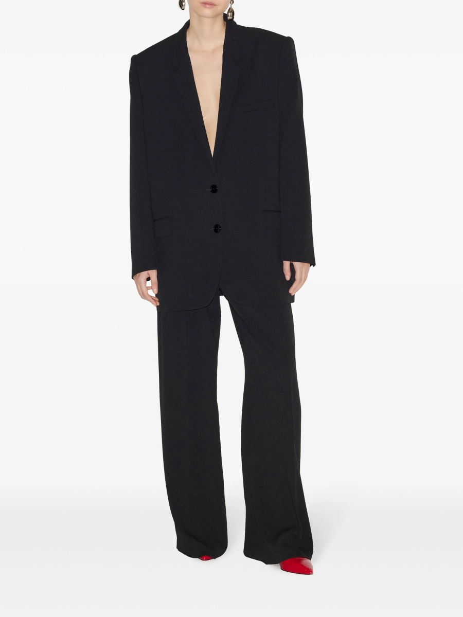 Sacou Isabel Marant negru din elastan si polyester - Img 2