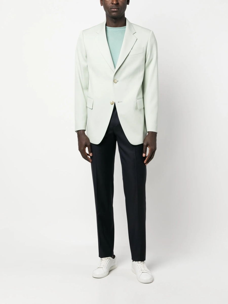 Sacou Lanvin verde din lana - Img 2