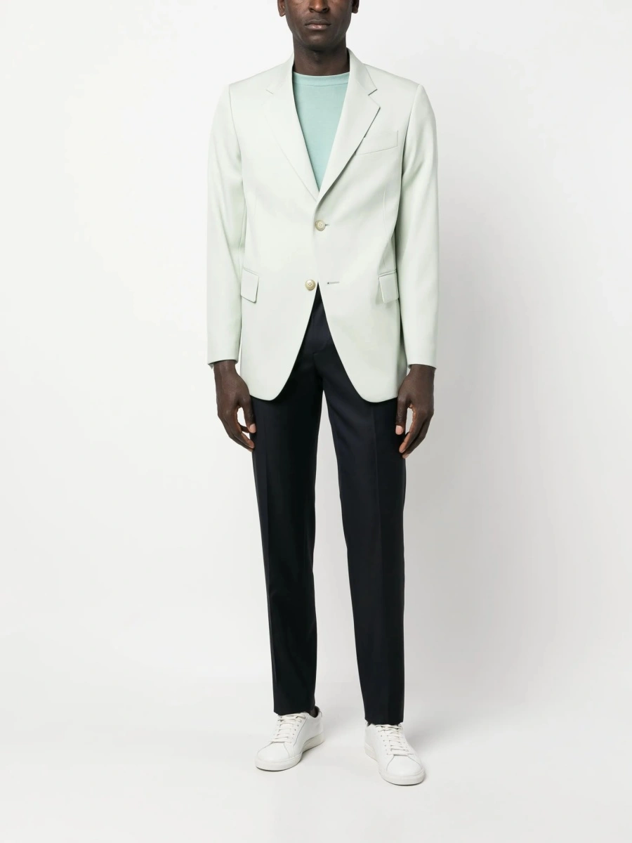 Sacou Lanvin verde din lana - Img 2