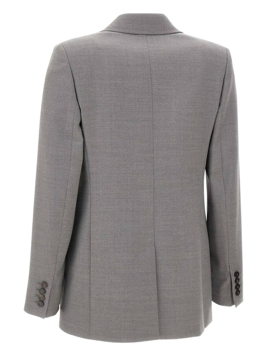 Sacou MaxMara Studio gri din lycra si lana - Img 3