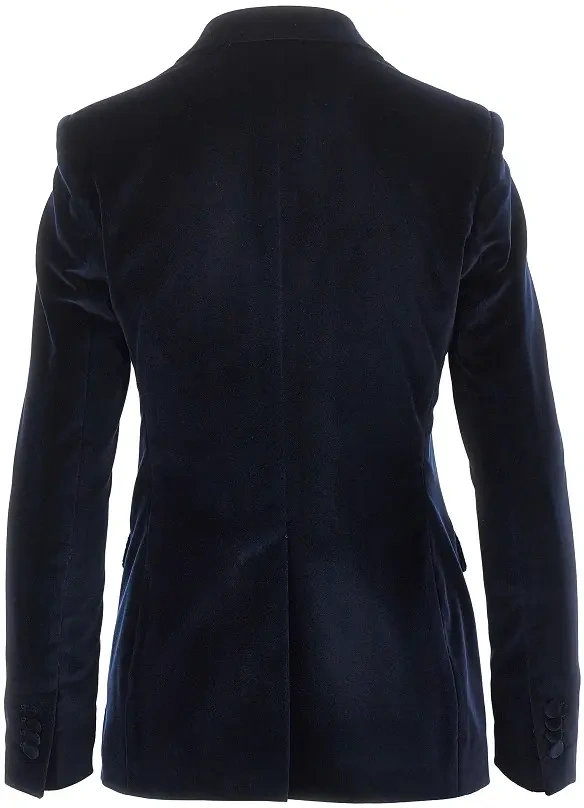Sacou 'Parigi' velvet jacket - Img 3