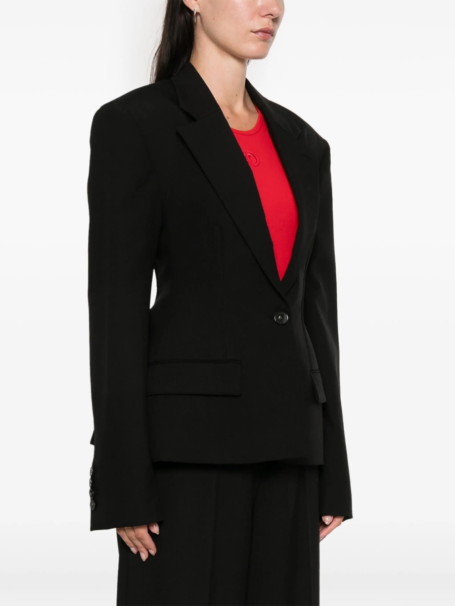 Sacou Stella McCartney negru din lana - Img 3