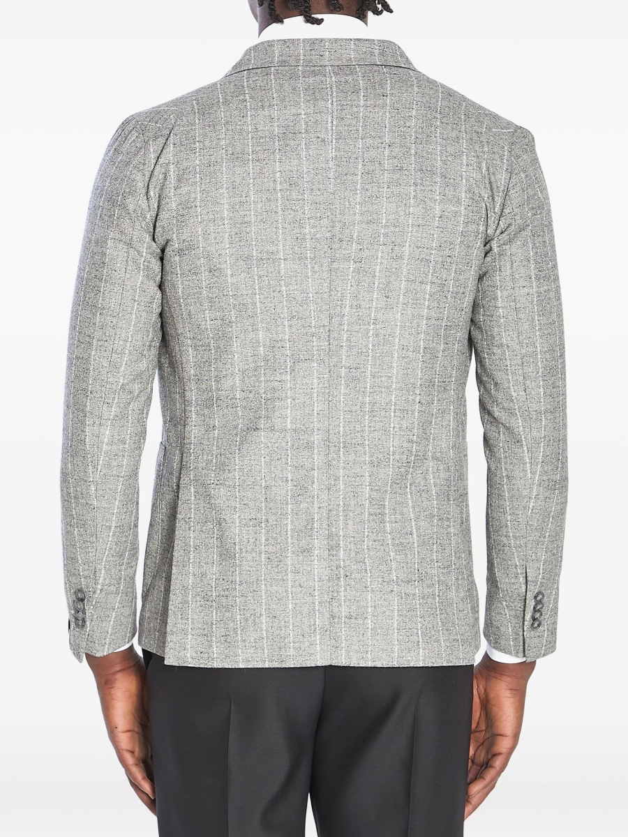 Sacou Tagliatore gri din alpaca si in - Img 4