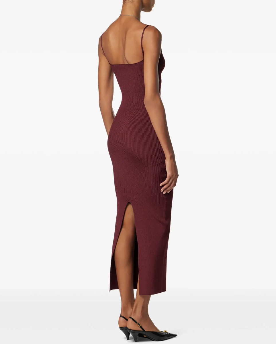 Safety Pin Slip Midi Dress - Img 3