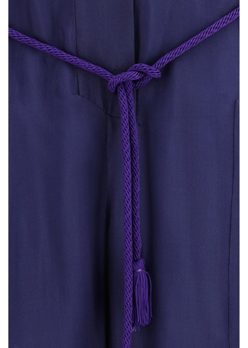 Salopete Viscose and silk gauze Jumpsuit - Img 3