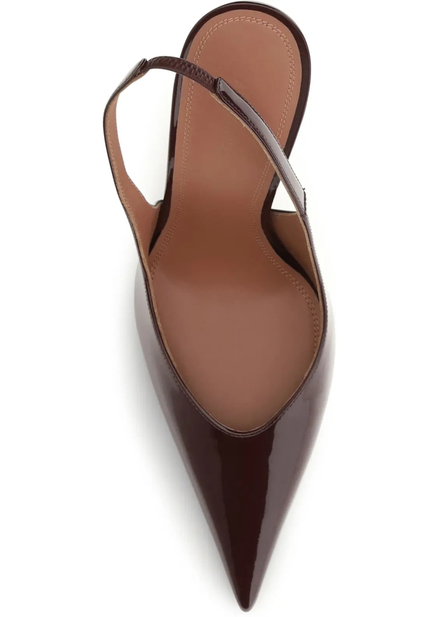 Sandale Anok patent leather Slingback Pumps - Img 4