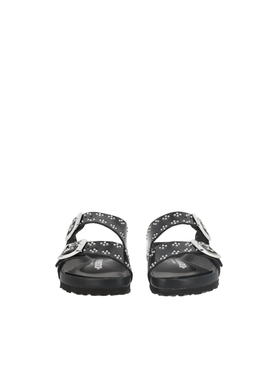 Sandale Arizona Rivet EXQ black, Amalfi Natural Leather, Narrow Fit - Img 3