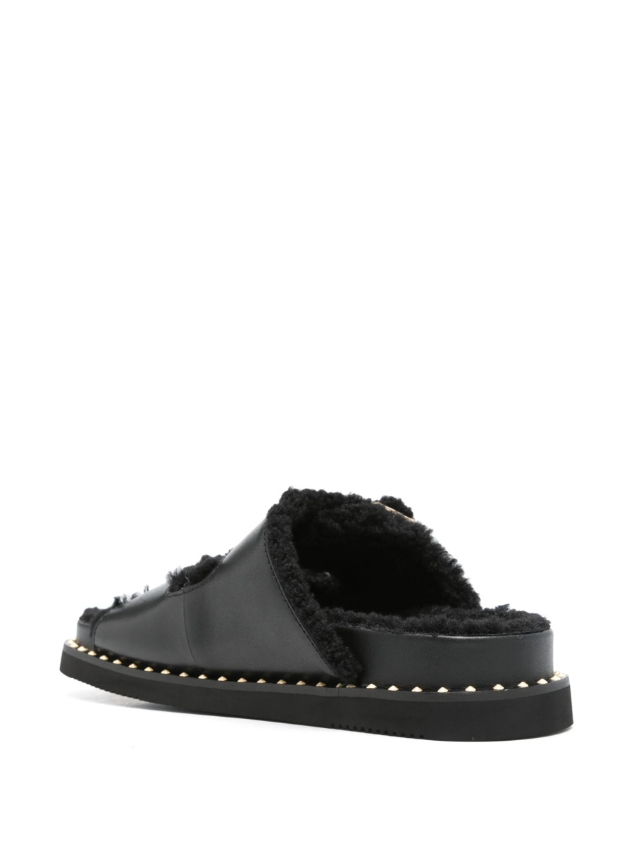 Sandale ASH negre din piele - Img 3