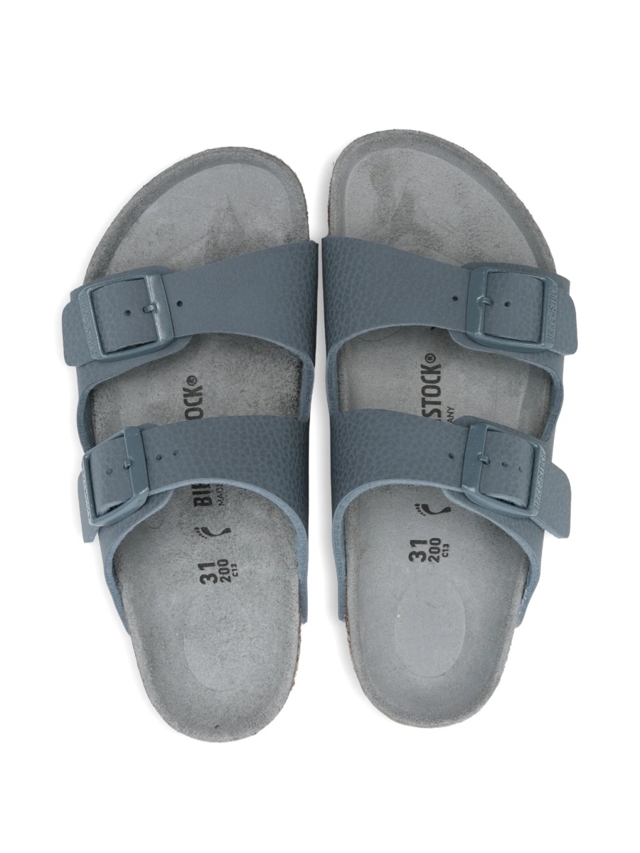 Sandale Birkenstock gri din piele - Img 3