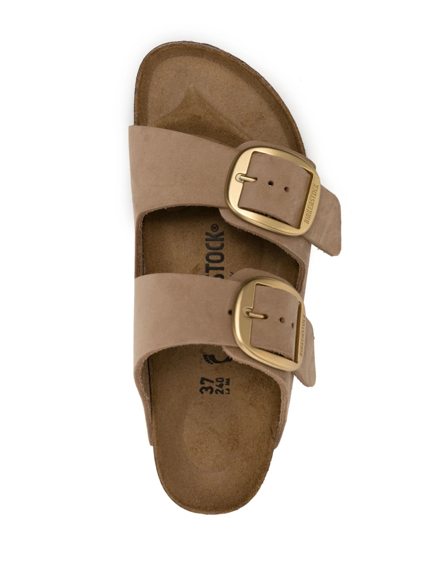 Sandale Birkenstock maro din piele - Img 4