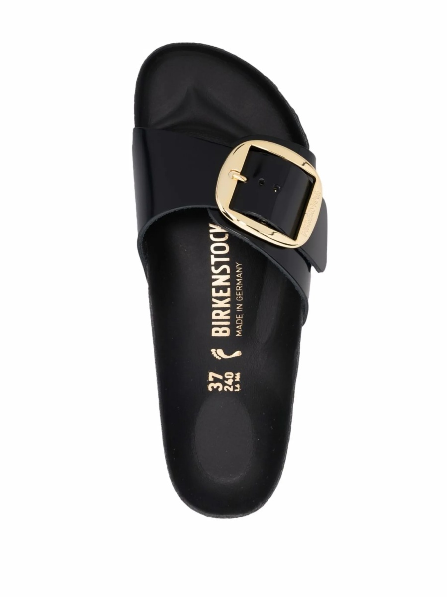 Sandale Birkenstock negre din piele - Img 4