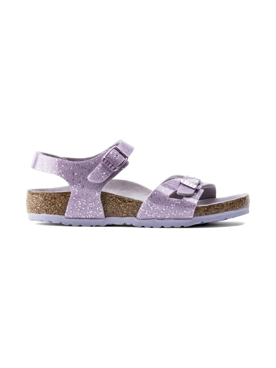 Sandale Birkenstock violet din plastic - Img 2