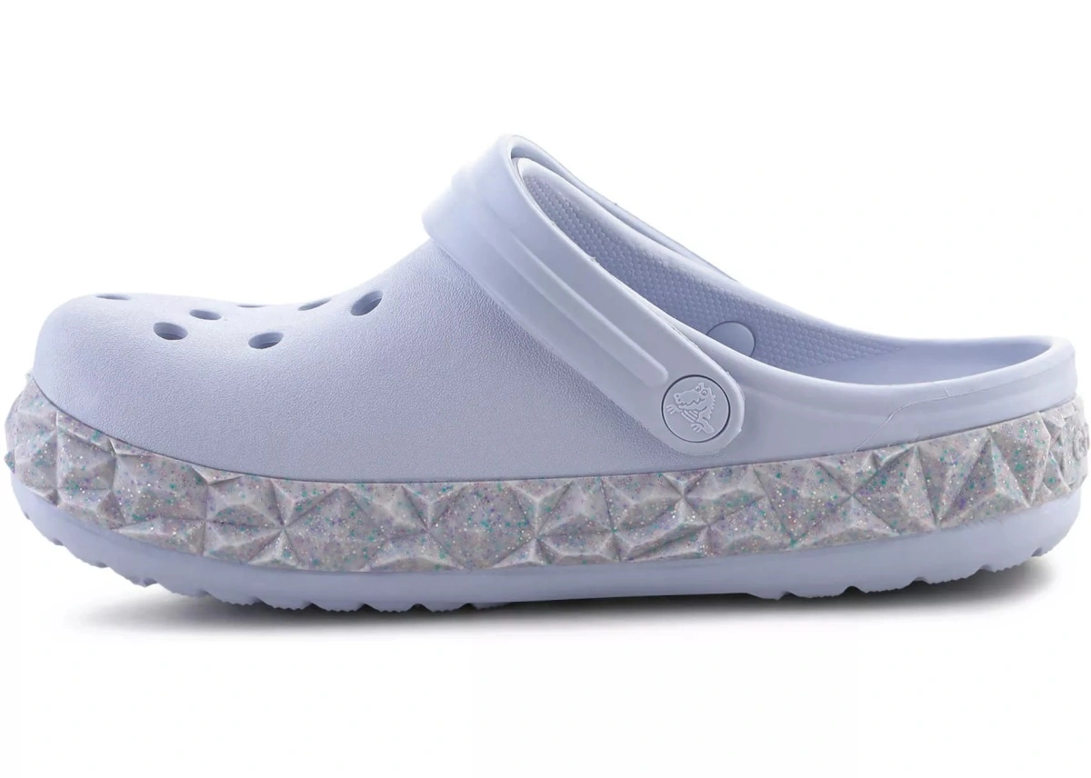 Sandale Crockband Geometric Glitter Band Clog Kids - Img 4