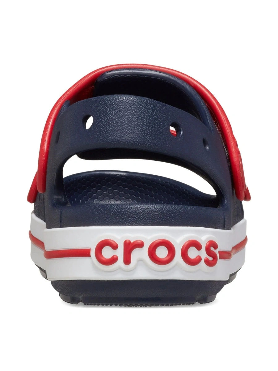 Sandale Crocs albastre din cauciuc - Img 2