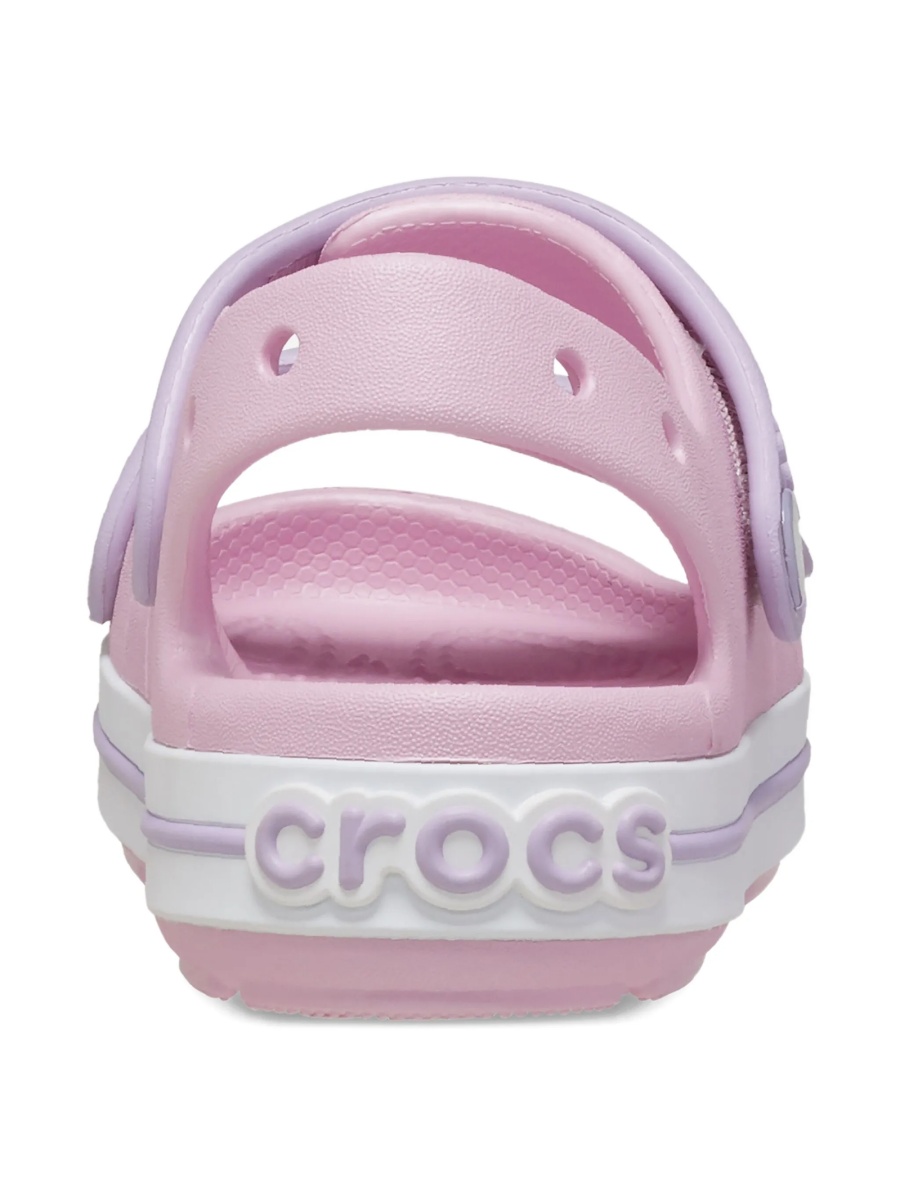 Sandale Crocs roz din cauciuc - Img 2
