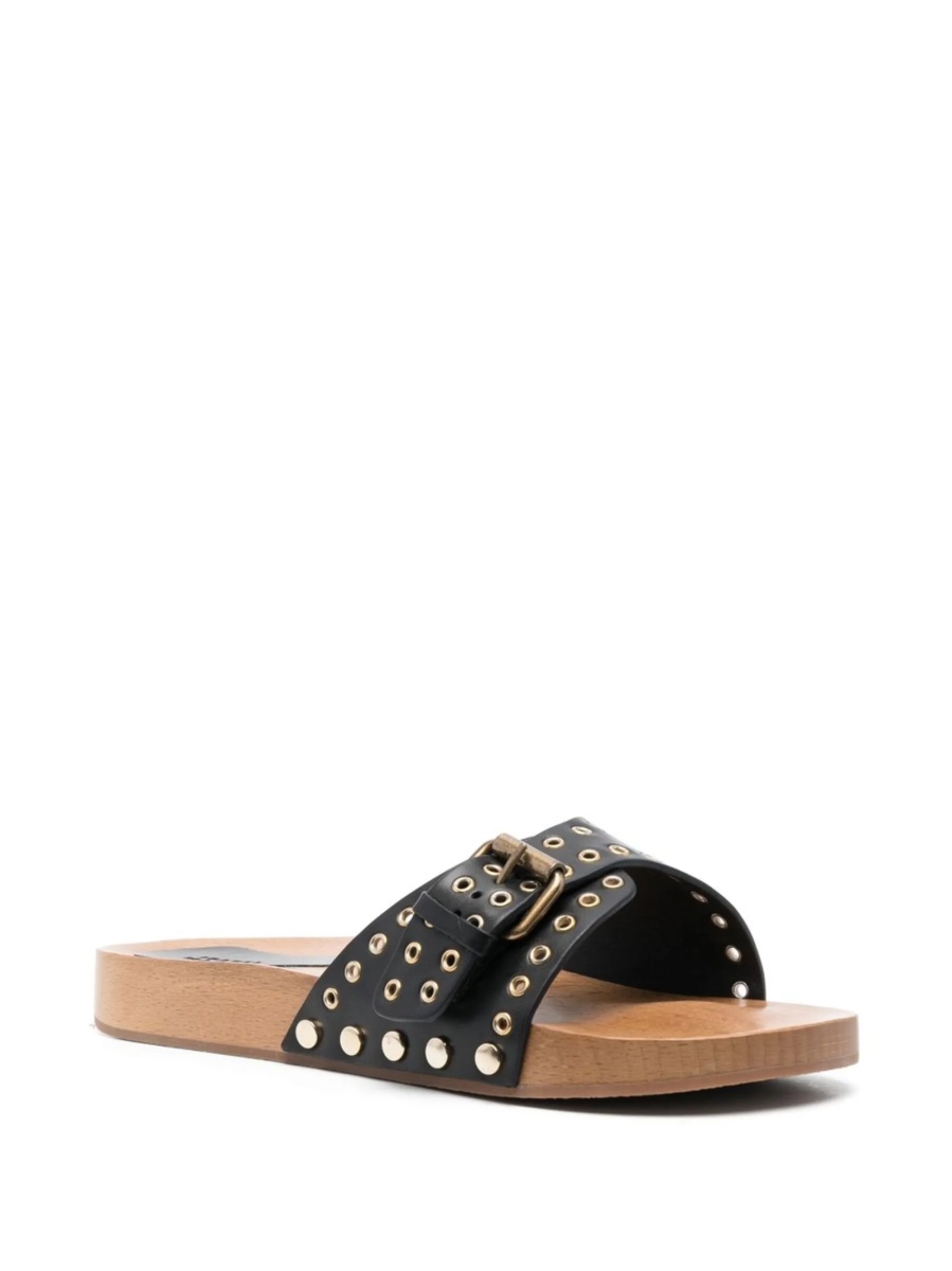Sandale Isabel Marant negre din piele - Img 2