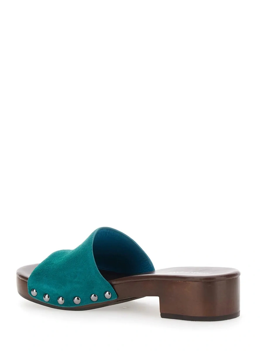 Sandale Jeffrey Campbell albastre din piele - Img 3