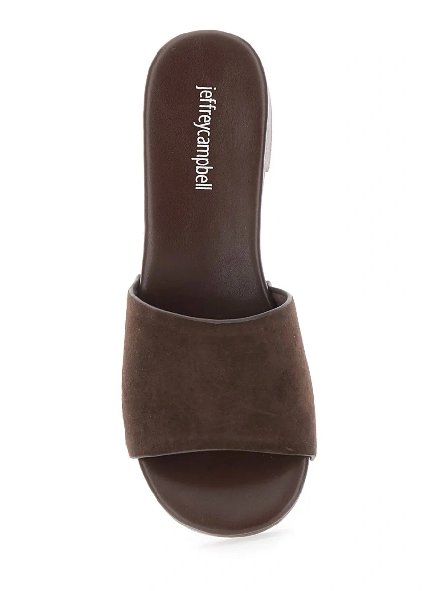 Sandale Jeffrey Campbell maro din piele - Img 4