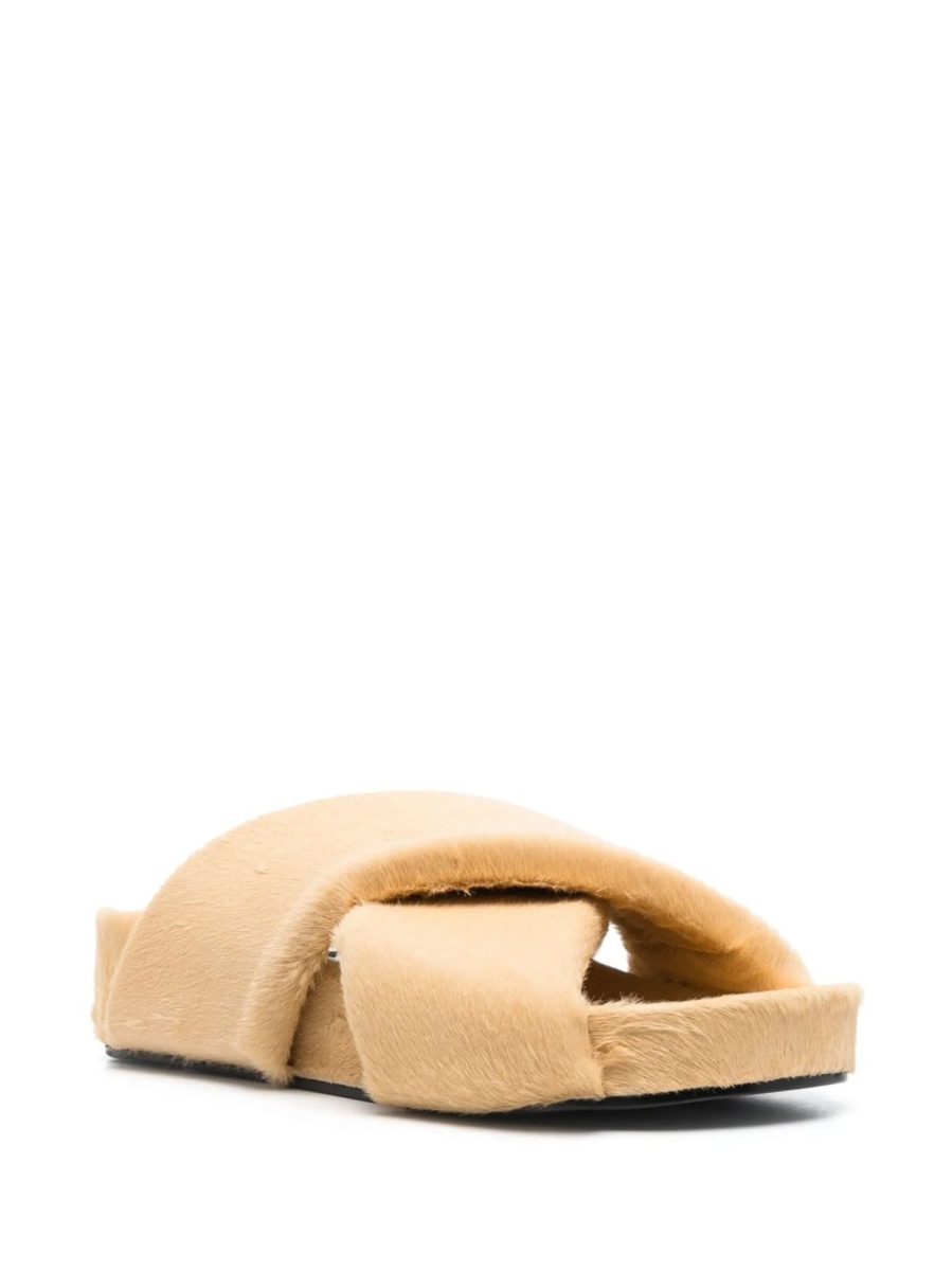 Sandale Jil Sander neutre din piele - Img 2