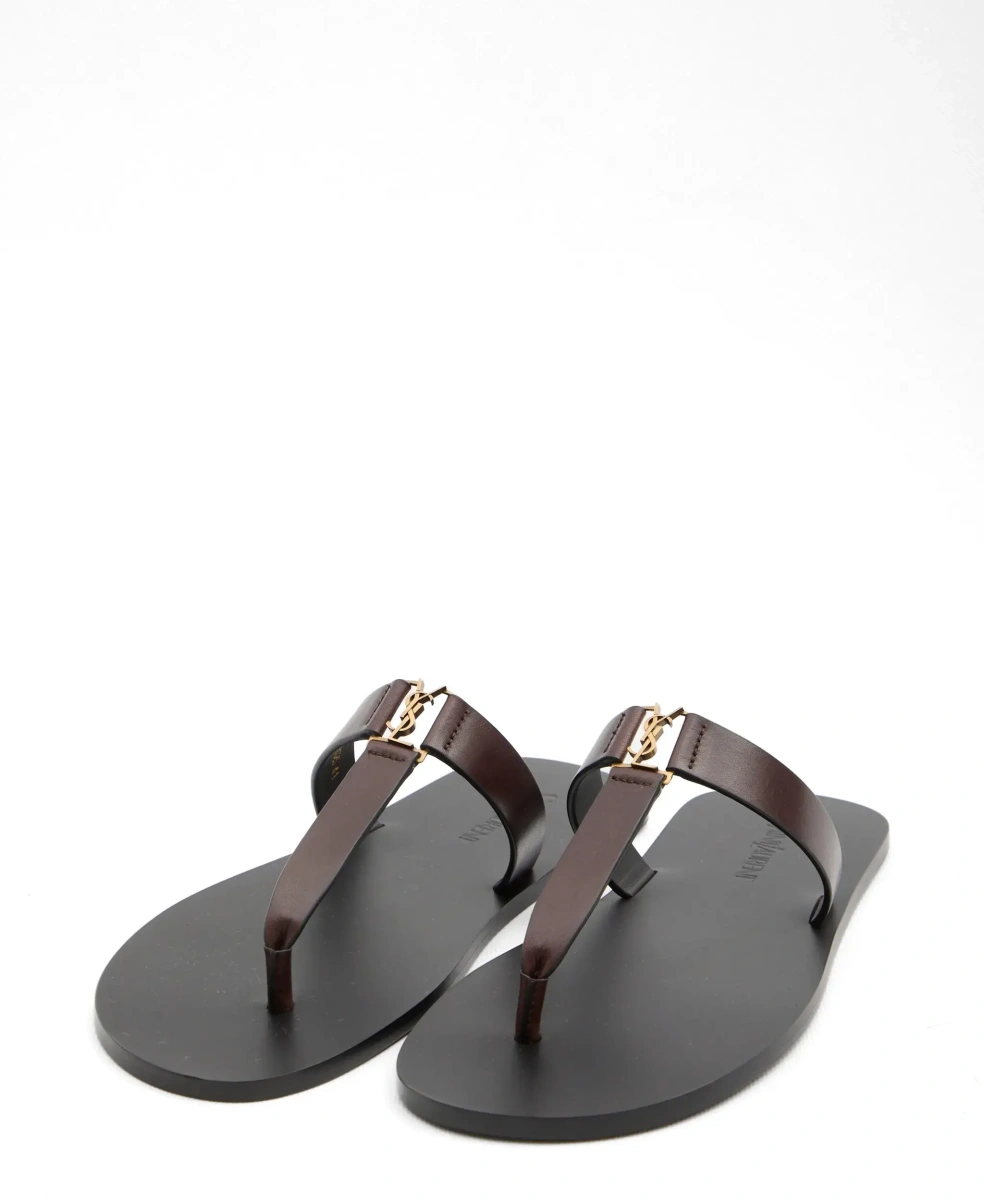 Sandale Saint Laurent maro - Img 2