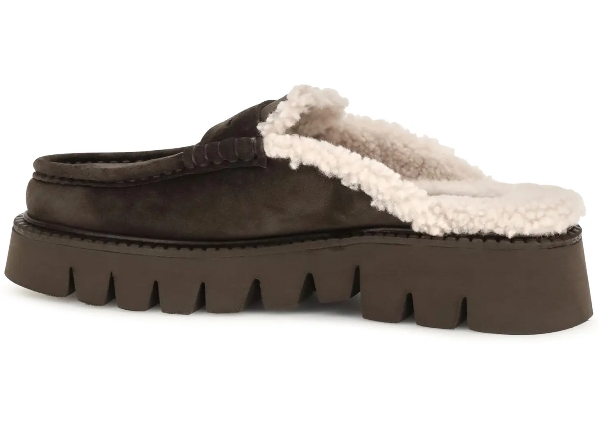 Sandale Savy Shearling Mules - Img 3